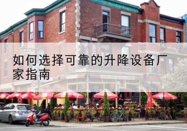 枞阳电动升降机厂家-如何选择可靠的升降设备厂家指南